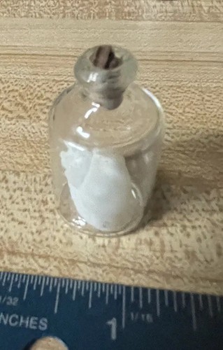 Vintage shell mini bottle - shell, in