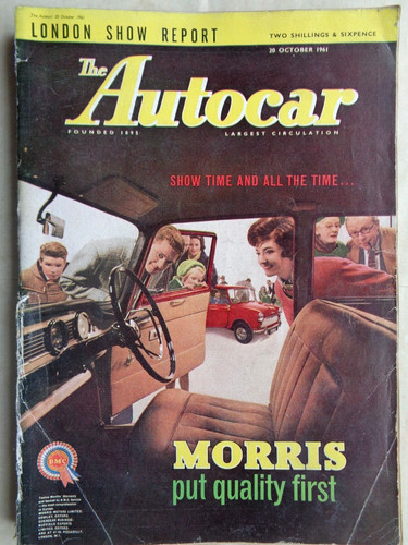 Autocar magazine october - 20,