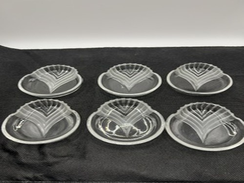 Set clear glass shell - set, of