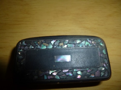 Vintage mini abalone - vintage, shell