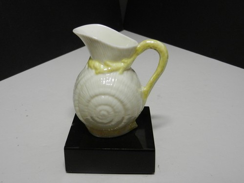 Belleek mini creamer toy - creamer, shell