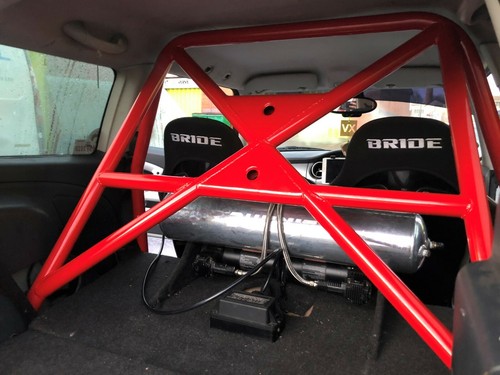 Mini r50 r53 rear half - half, roll