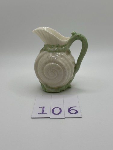 Belleek toy shell creamer - belleek,